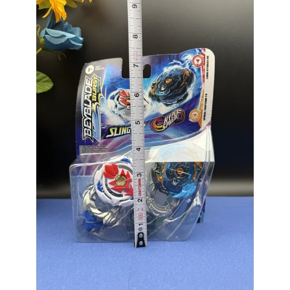 Hasbro‎ Beyblade Burst Surge Dual Collection Spiral  Treptune T4 Lord Hydrax H5